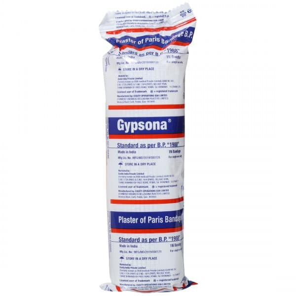 Gypsona Bandage 6 inch 2.7 M x 15 cm