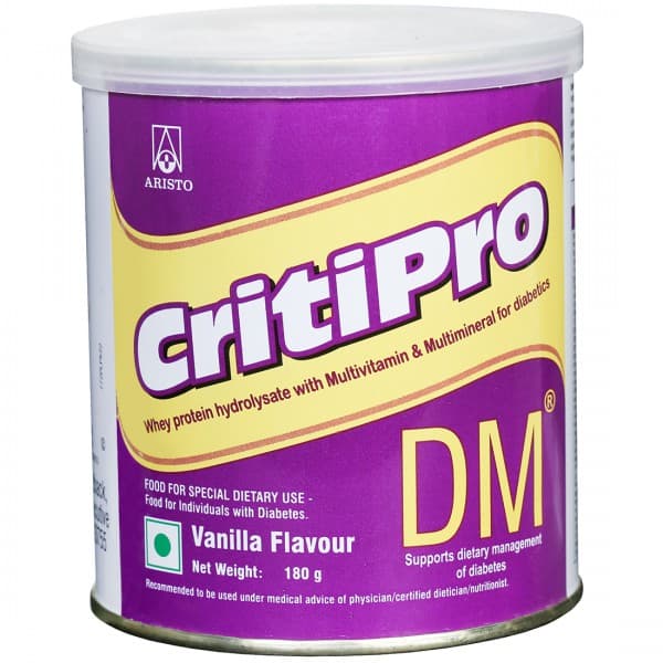 Critipro DM Vanilla Flavour Powder 180 g