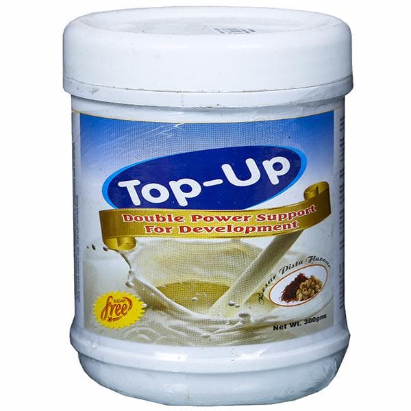 Top Up Kesar Pista Flavour Sugar Free Powder 300 g