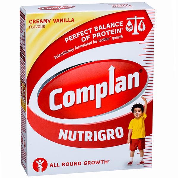 Complan Nutrigro Perfect Balance Of Protein+ Creamy Vanilla Flavour Refill 200 g