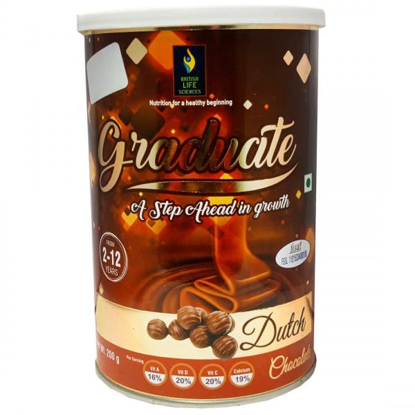 Graduate Dutch Chocolate Powder Tin 200 g