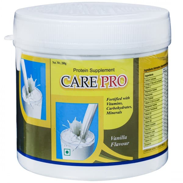 Care Pro Protein Supplement Vanilla Flavour 200 g