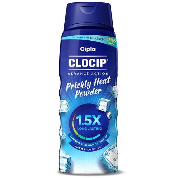 Clocip Advance Action Prickly Heat Powder 150 g