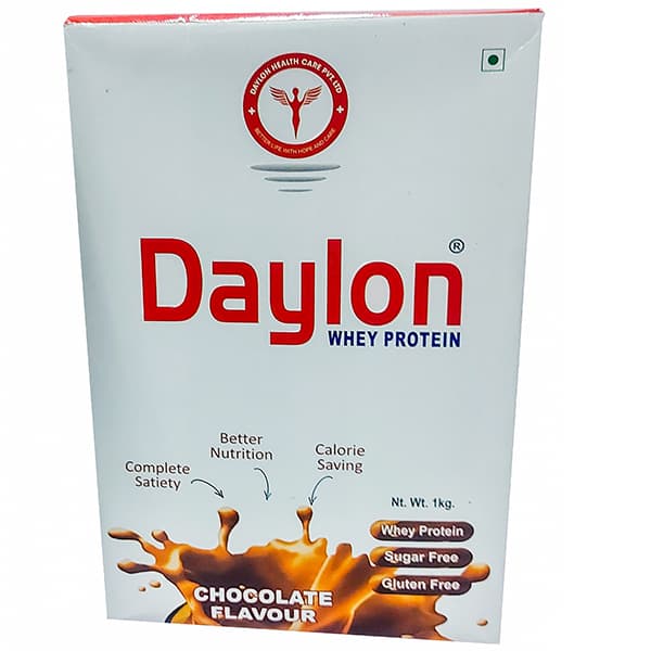 Daylon Whey Protein (Chocolate Flavour) Sugar Free Powder 1 kg