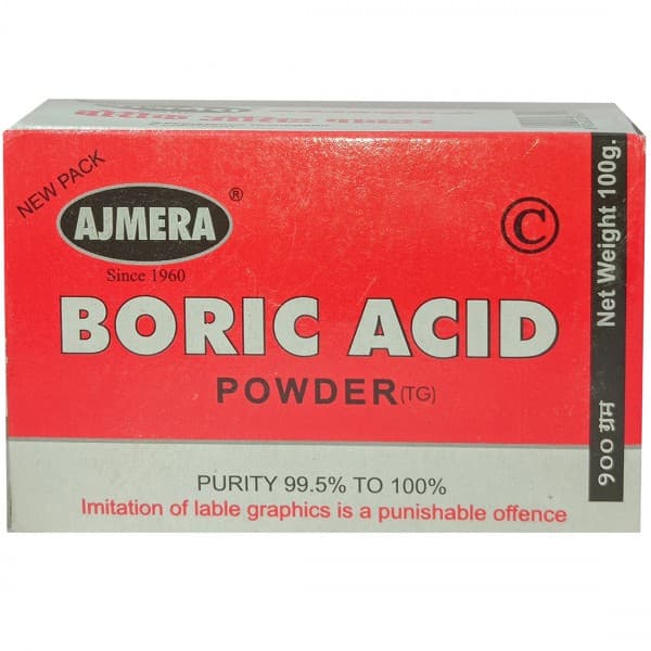 Boric Acid Powder (Ajmera) 100 g