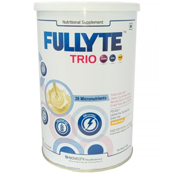 Fullyte Trio Vanilla Flavour Powder 400 g