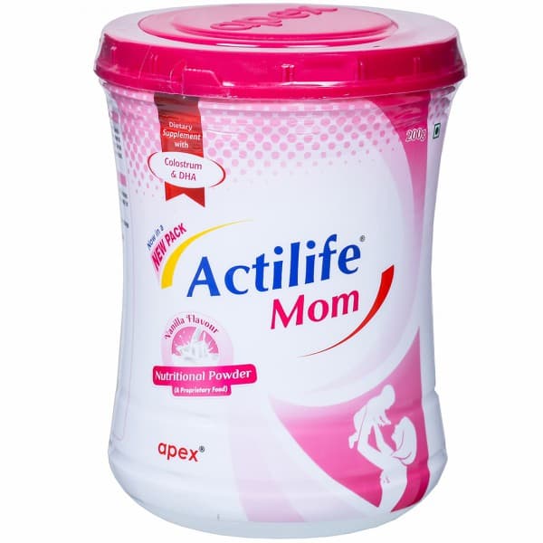 Actilife Mom Vanilla Flavour Powder Jar 200 g