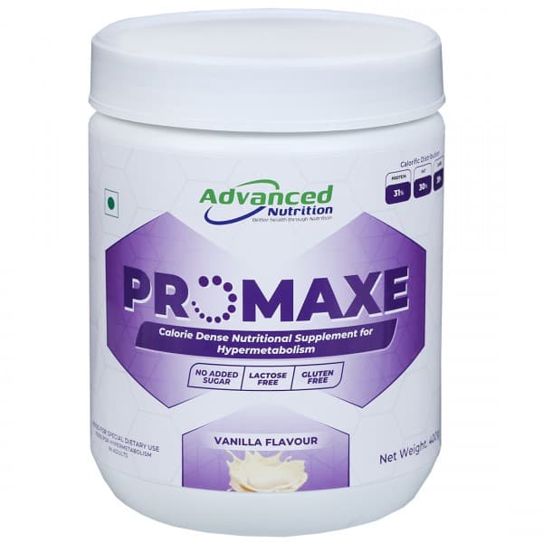 Promaxe Advanced Vanilla Flavour Powder Jar 400 g