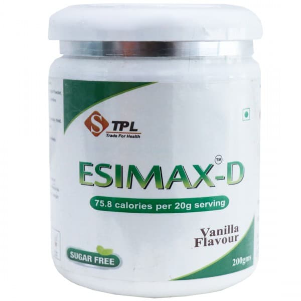 Esimax D (Vanilla Flavour) Sugar Free 200 g