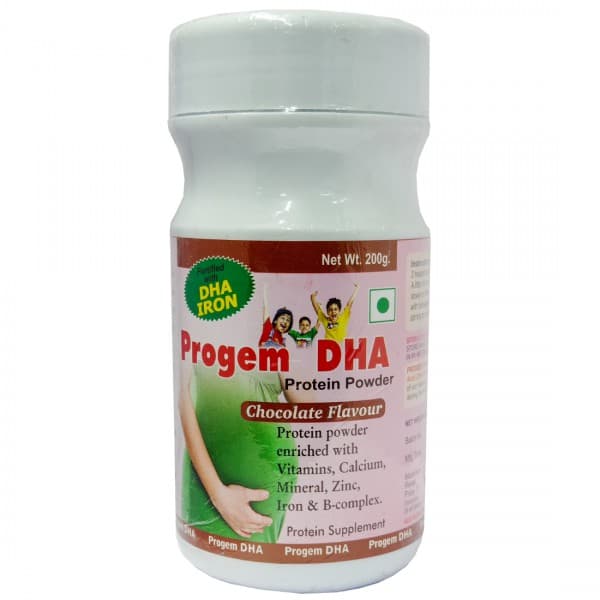 Progem DHA (Chocolate Flavour) Protein Powder 200 g