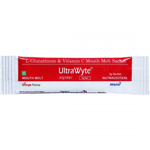 UltraWyte Orange Flavour Mouth Melt Sachet 2 g