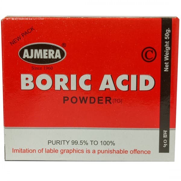 Boric Acid Powder (Ajmera) 50 g