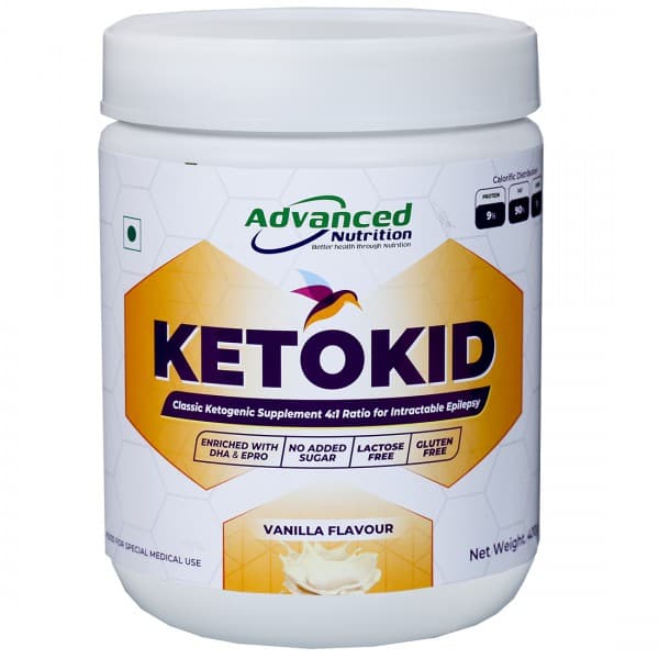 Ketokid Vanilla Flavour Powder 400 g