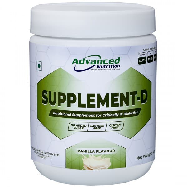 Supplement D Vanilla Flavour Powder 400 g