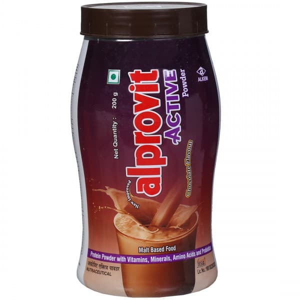 Alprovit Active Chocolate Flavour Powder 200 g