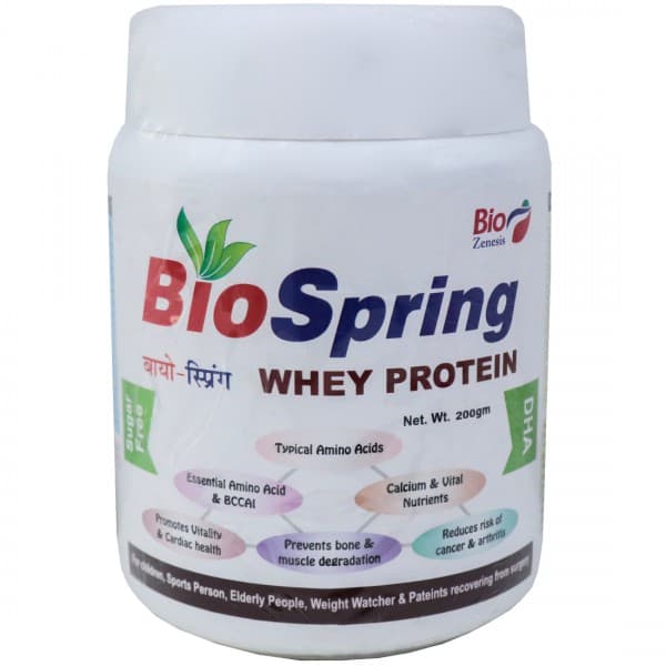 Bio Spring (Sugar Free) Whey Protein Powder 200 g