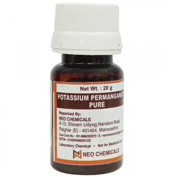 Potassium Permanganate Pure (Neo Chemicals) 20 g