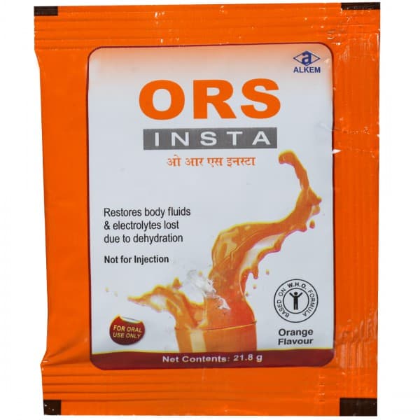 Ors Insta (Alkem) Orange Flavour Sachet 21.8 g