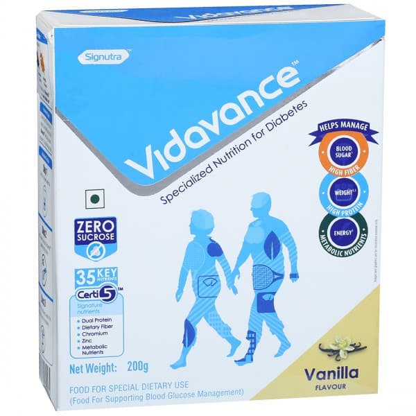 Vidavance Vanilla Flavour 200 g