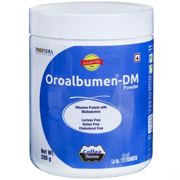 Oroalbumen DM Coffee Flavour (Sugar Free) Powder 200 g