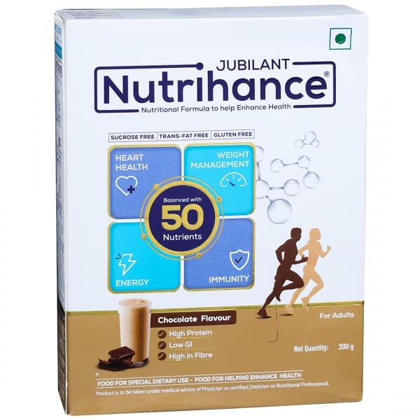 Nutrihance Chocolate Flavour Powder (For Adults) 200 g