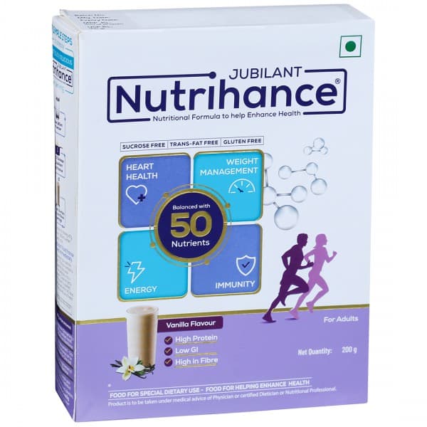 Nutrihance Vanilla Flavour Powder (For Adults) 200 g