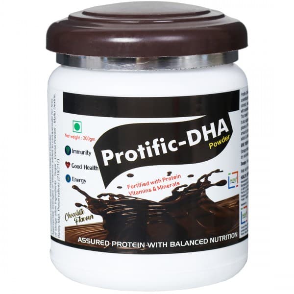 Protific DHA Chocolate Flavour Powder 200 g