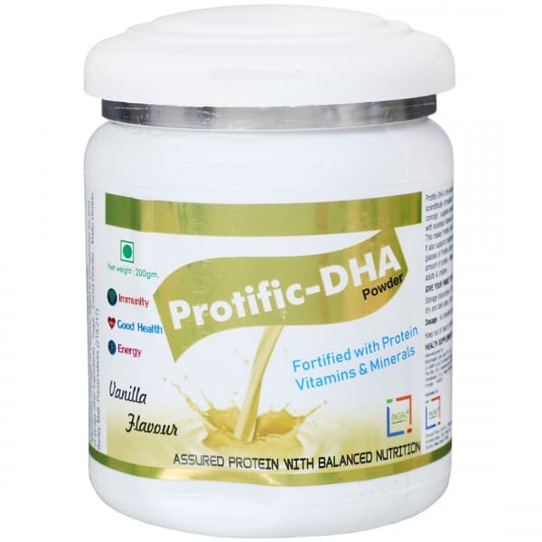Protific DHA Vanilla Flavour Powder 200 g