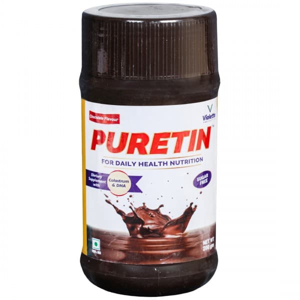 Puretin Chocolate Flavour Sugar Free Powder 200 g