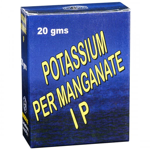 Potassium Permanganate I.P (Indian Drug House) 20 g