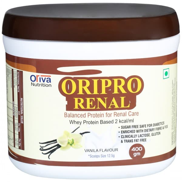 Oripro Renal Vanila Flavour 2 kcal/ml Sugar Free 400 g