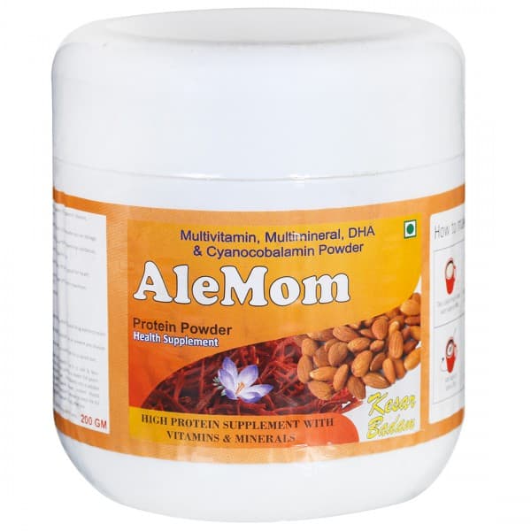 Alemom Kesar Badam Flavour Protein Powder 200 g