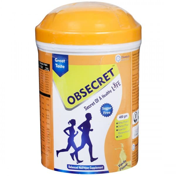 Obsecret Sugar Free Vanilla Flavour Powder 400 g