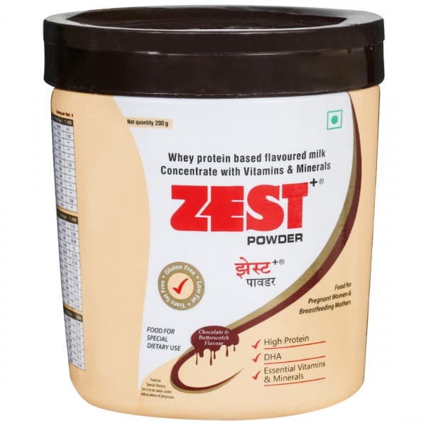 Zest + Chocolate & Butterscotch Flavour Powder 200 g