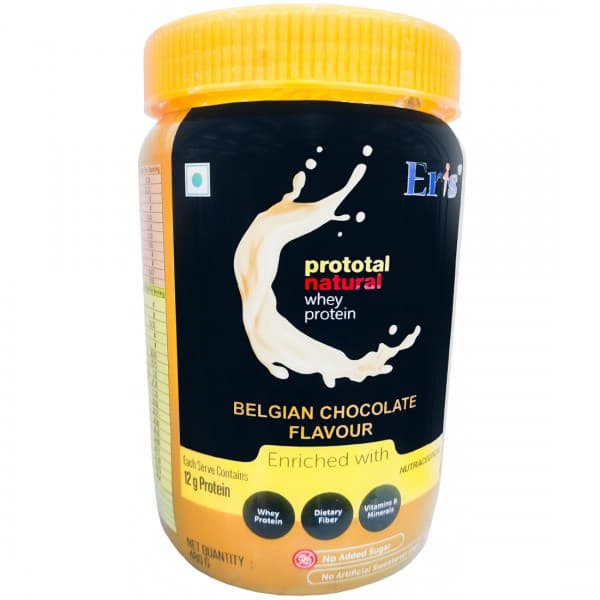 Prototal Natural Whey Protein Belgian Chocolate Flavour Powder 480 g