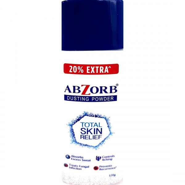 Abzorb Dusting Powder (20% Extra) 120 g