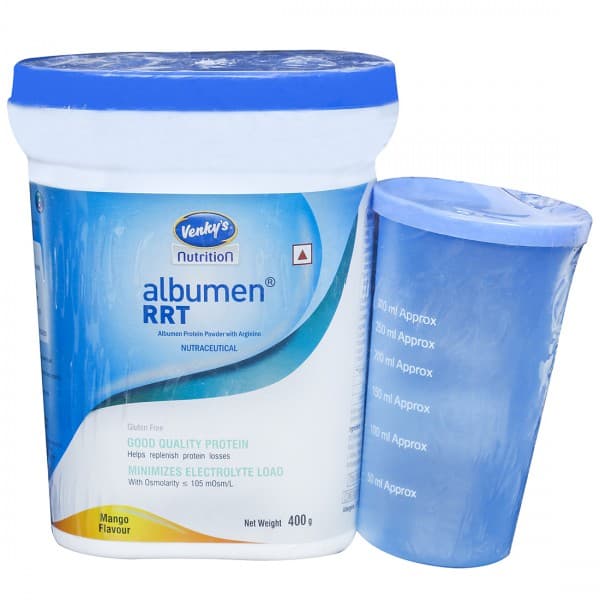 Albumen RRT Mango Flavour Powder (Jar) 400 g