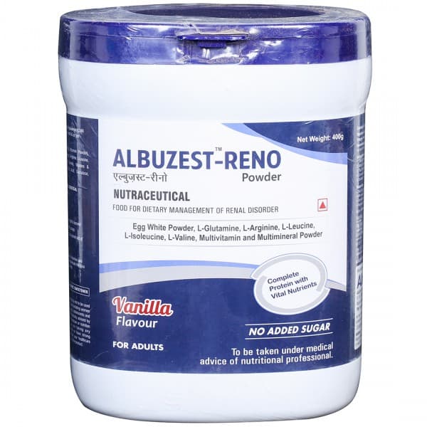 Albuzest Reno Sugar Free Vanilla Flavour Powder 400 g