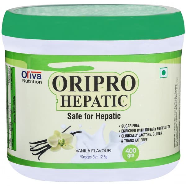 Oripro Hepatic Sugar Free Vanila Flavour 400 g