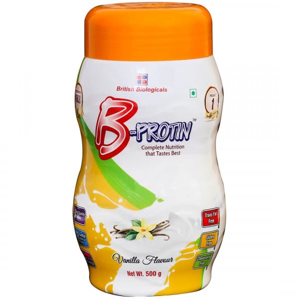B Protin Vanilla Flavour Powder 500 g