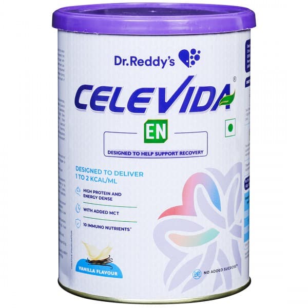 Celevida EN Vanilla Flavour Powder Jar 400 g