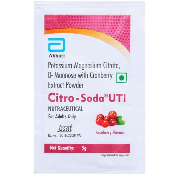 Citro Soda UTI Cranberry Flavour Sachet 5 g