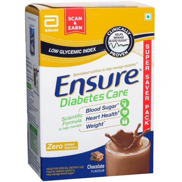 Ensure Diabetes Care Chocolate Flavour Powder Refill 2 x 475 g