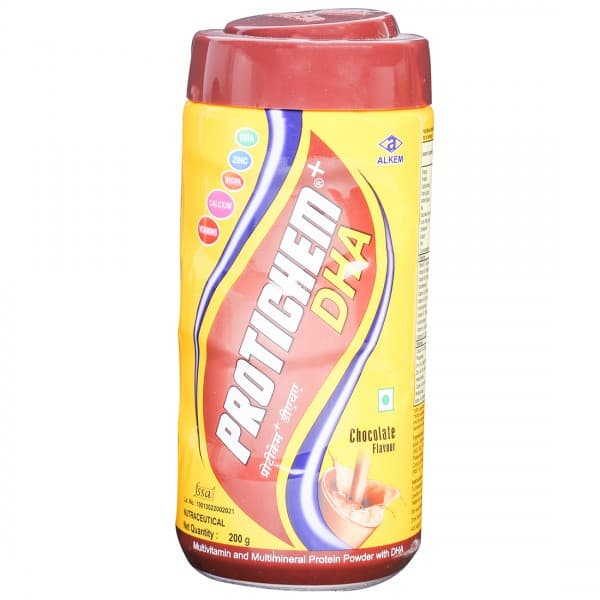 Protichem + DHA Chocolate Flavour Powder 200 g