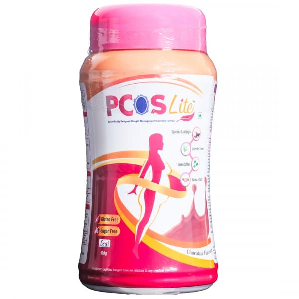 Pcoslite Sugar Free Chocolate Flavour Powder 500 g