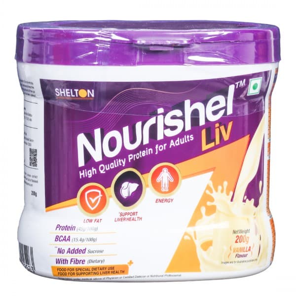 Nourishel Liv Vanilla Flavour Powder 200 g
