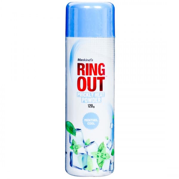 Ring Out Menthol Cool Prickly Heat Powder 120 g