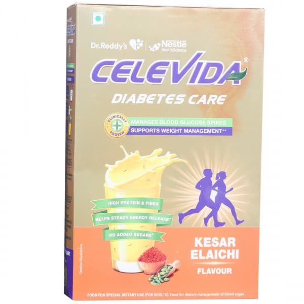 Celevida Diabetes Care Kesar Elaichi Flavour Refill 400 g