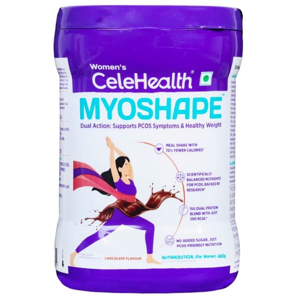 Celehealth Myoshape Chocolate Flavour Powder For Women 400 g