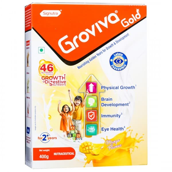 Groviva Gold 2+ Years Mango Flavour Refill 400 g
